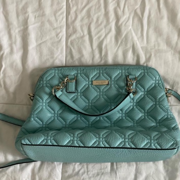 Kate Spade Astor Court Small Rachelle Convertible Satchel In Blue Hydrangea